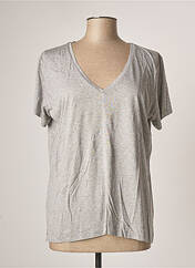 T-shirt gris HANA SAN pour femme seconde vue