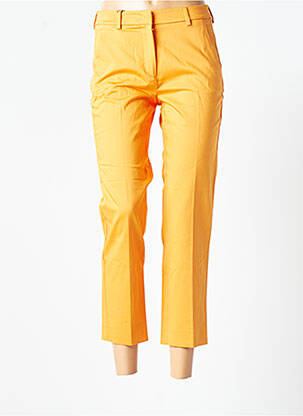 Pantalon 7/8 orange WEEKEND MAXMARA pour femme