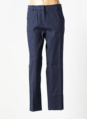 Pantalon chino bleu WEEKEND MAXMARA pour femme