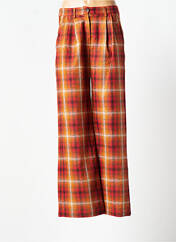 Pantalon large orange DIEGA pour femme seconde vue