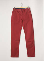 Pantalon chino rouge CAMBRIDGE pour homme seconde vue