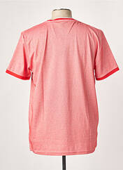 T-shirt rouge MARVELIS pour homme seconde vue