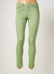 Jeans skinny vert VERO MODA pour femme seconde vue