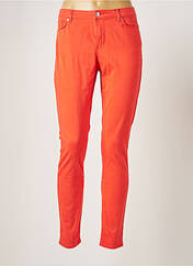 Pantalon slim orange VERO MODA pour femme seconde vue