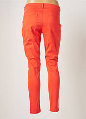 Pantalon slim orange VERO MODA pour femme seconde vue