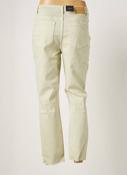 Jeans coupe droite vert VERO MODA pour femme