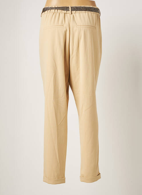 Pantalon chino beige VERO MODA pour femme