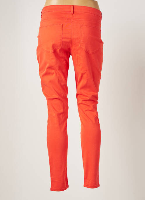 Pantalon slim orange VERO MODA pour femme
