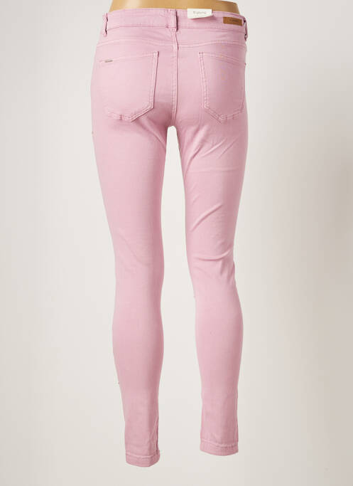 Pantalon slim rose B.YOUNG pour femme