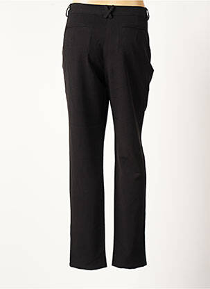 Pantalon droit taille élastique taille normale noir AGATHE & LOUISE femme