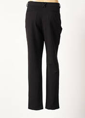 Pantalon droit noir AGATHE & LOUISE pour femme seconde vue