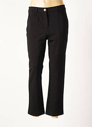 Pantalon droit noir ÉTYMOLOGIE pour femme