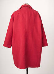 Manteau long rouge AGATHE & LOUISE pour femme seconde vue