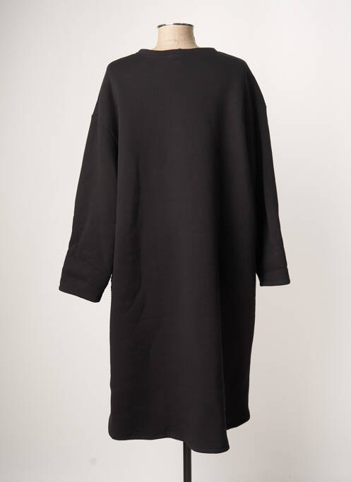 Robe mi-longue noir MY PEPPER pour femme