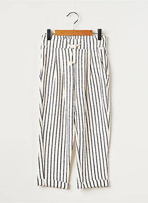 Pantalon droit blanc TEDDY SMITH pour fille