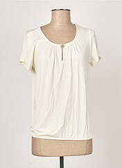 T-shirt beige NINA KALIO pour femme seconde vue