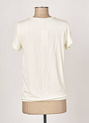 T-shirt beige NINA KALIO pour femme seconde vue