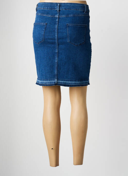 Jupe courte poches bleu C'EST BEAU LA VIE femme