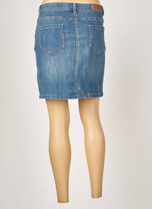 Jupe courte bleu C'EST BEAU LA VIE femme