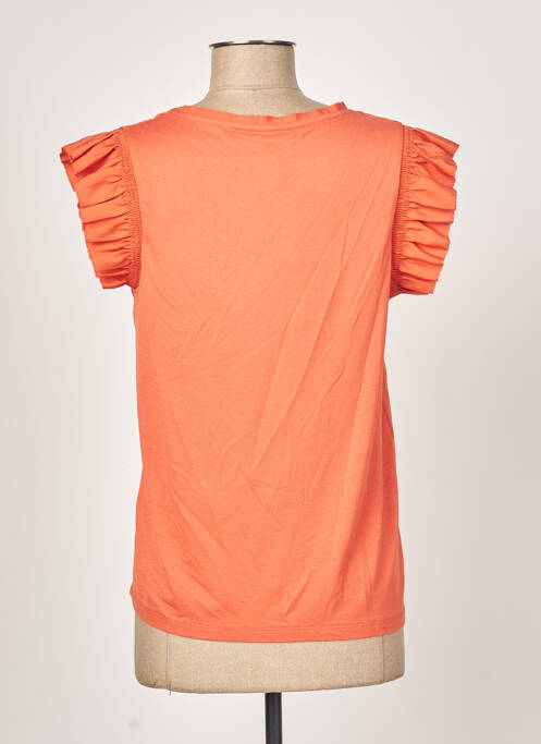 Top orange NINA KALIO pour femme