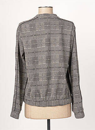 Veste casual col rond noir C'EST BEAU LA VIE femme