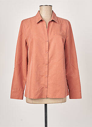 Chemisier poches poitrine manches longues rose DIANE LAURY femme