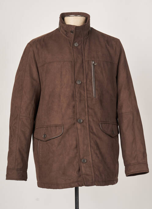 Parka marron CHARLES DE SEYNE pour homme