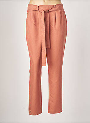 Pantalon taille élastique orange DIANE LAURY femme