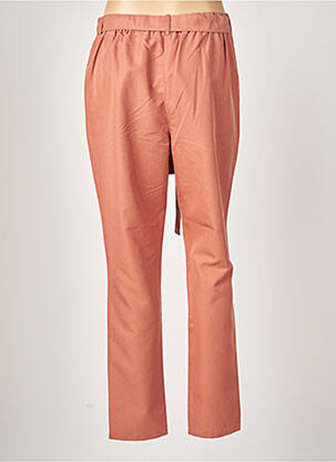 Pantalon taille élastique orange DIANE LAURY femme
