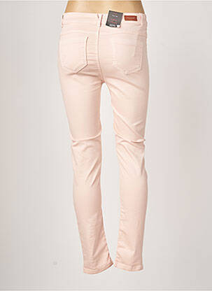 Pantalon slim stretch taille normale rose NINA KALIO femme