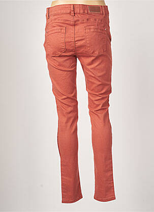 Pantalon slim stretch taille normale orange C'EST BEAU LA VIE femme