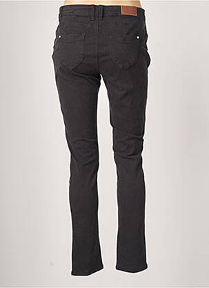 Pantalon slim stretch taille normale noir C'EST BEAU LA VIE femme