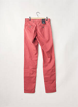 Pantalon droit stretch taille normale rouge CAMBRIDGE homme