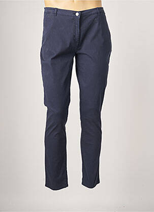 Pantalon droit bleu OLIVIA K pour homme
