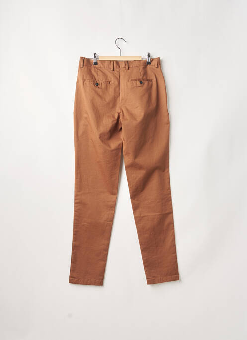Pantalon droit stretch taille normale marron ODB homme