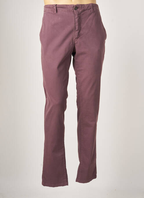 Pantalon droit violet CAMBRIDGE pour homme