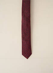 Cravate rouge ODB pour homme seconde vue