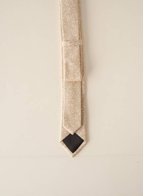 Cravate beige ODB pour homme