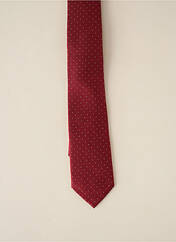 Cravate rouge ODB pour homme seconde vue