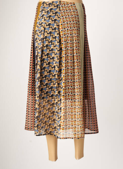 Jupe longue marron LE PETIT BAIGNEUR pour femme