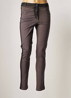 Jeans coupe slim gris MERI & ESCA pour femme