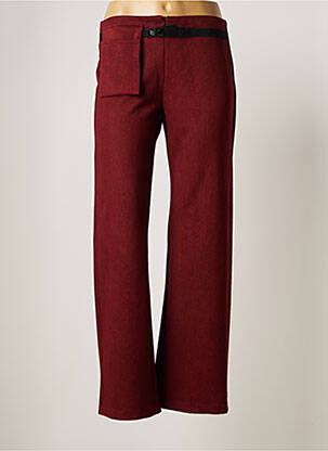 Pantalon large rouge LO! LES FILLES pour femme