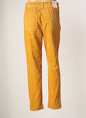 Pantalon droit jaune C'EST BEAU LA VIE pour femme seconde vue