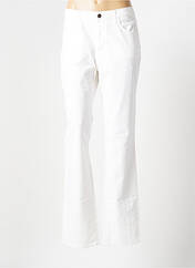 Pantalon droit blanc KANOPE pour femme seconde vue