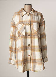Veste casual coupe droite beige VILA femme