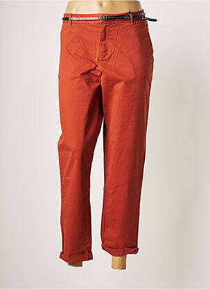 Pantalon 7/8 orange SCOTCH & SODA pour femme