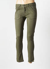 Jeans skinny vert FIVE pour femme seconde vue