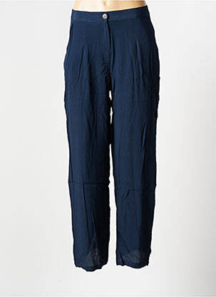 Pantalon chino bleu MARIE-SIXTINE pour femme