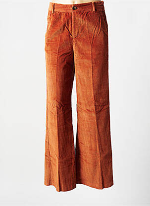 Pantalon flare marron GRACE & MILA pour femme