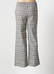 Pantalon large gris ICHI pour femme seconde vue